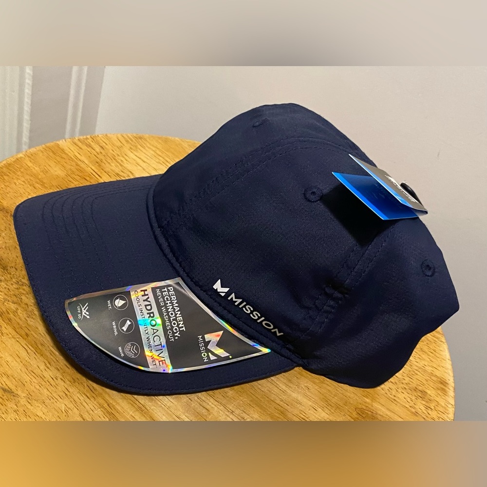 New MISSION Vented Cooling Performance Hat - Unisex Baseball Caps